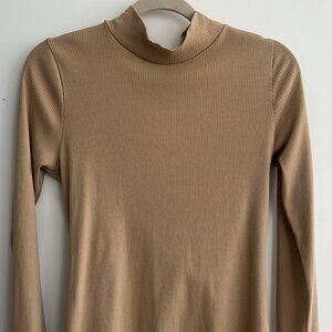 Abercrombie & Fitch Turtleneck Beige, Size L